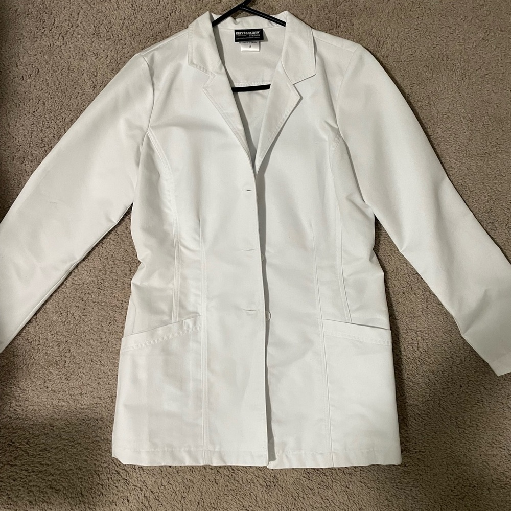 Greys Anatomy White Lab Coat